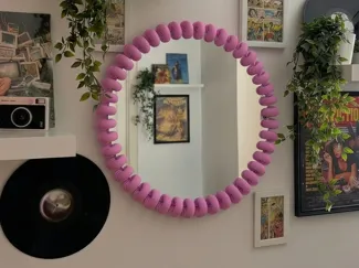 Espejo de Pared - Diseño Estilo Nórdico Pop-Art