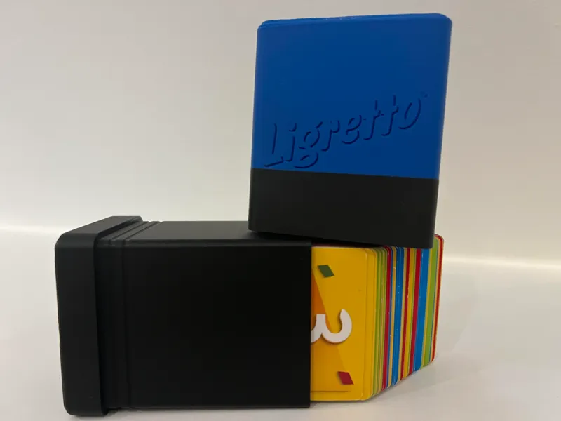 Ligretto game hard case card box