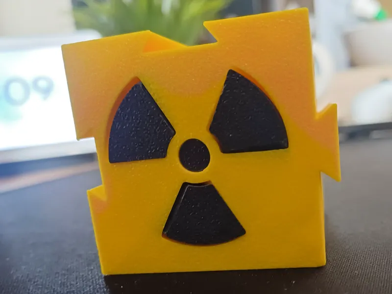 IPT #2 Impossible Pass-Through Radiation Symbol