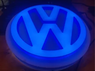 VW Logo Light Box