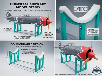 Universal Aircraft  RC Model Stand