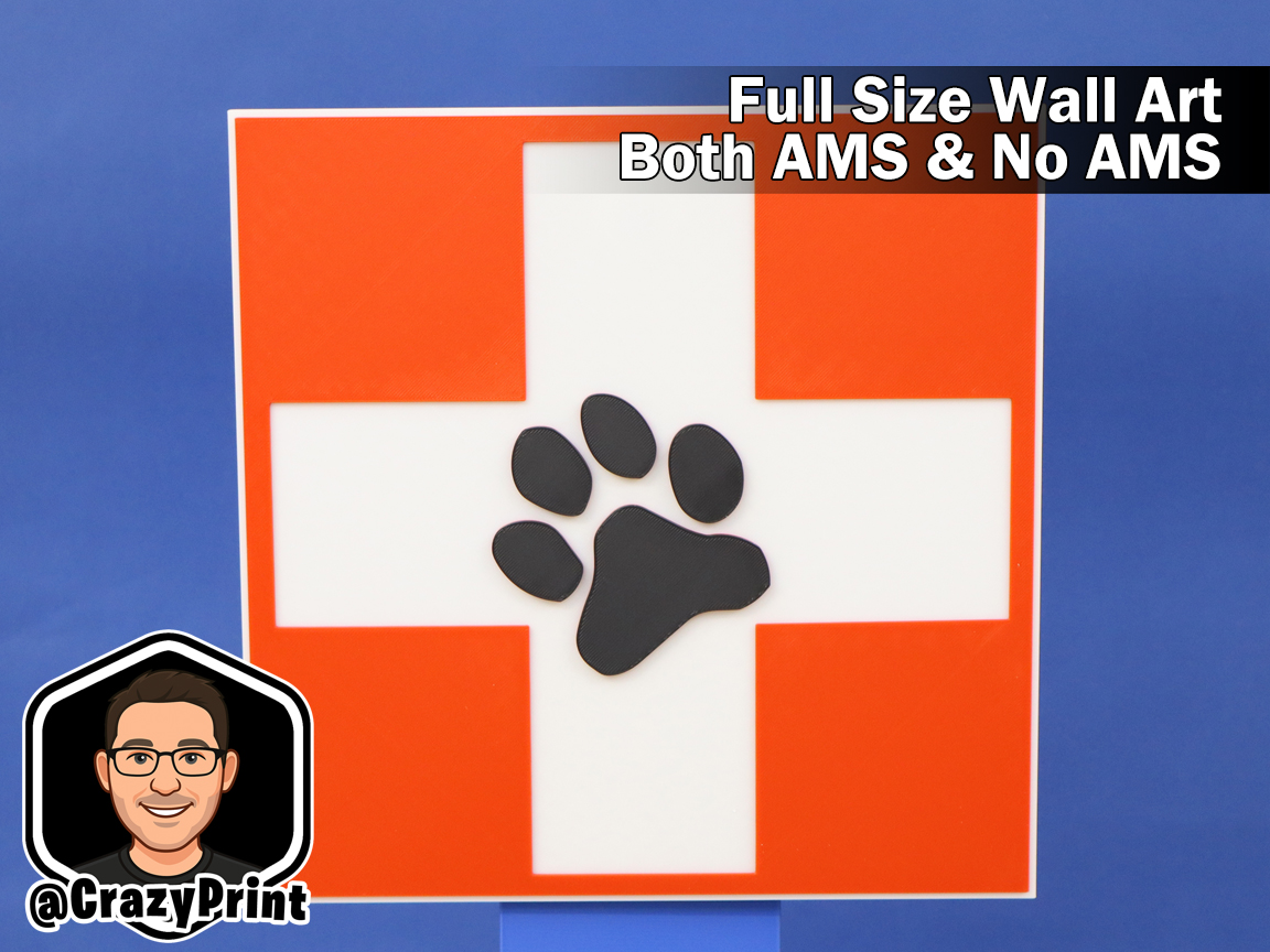 Pet Rescue / First Responder Wall art sign -No AMS