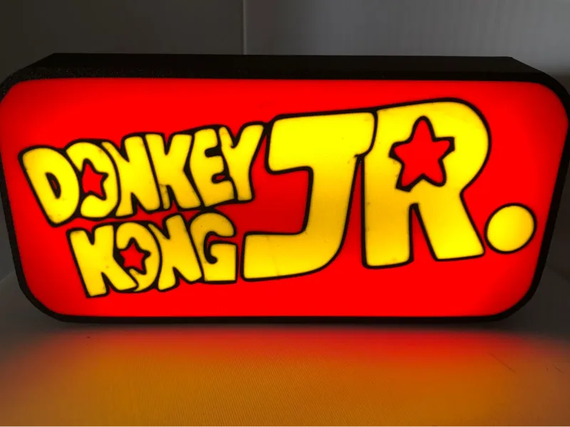 Donkey Kong JR. Lightbox