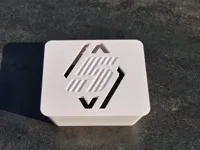 R5 cover with embossed logo