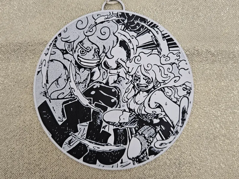 Christmas O-rnament One Piece Luffy Hueforge