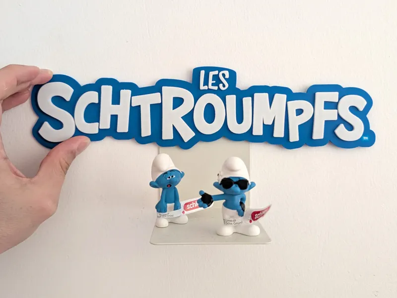 Schtroumpf ( French Smurf)
