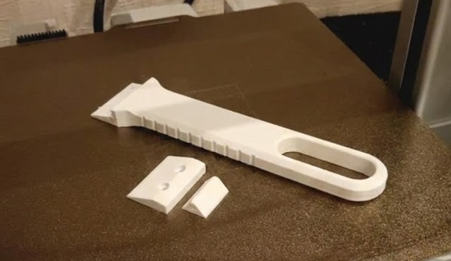 Miniatura 5 do modelo 3D Bambu Scraper Grip Pro