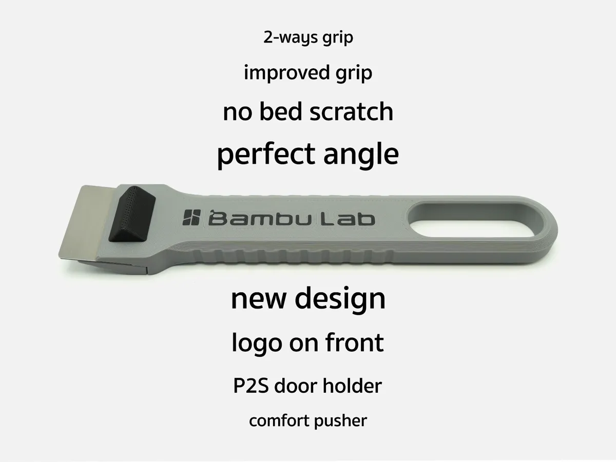Bambu Scraper Grip Pro - Modelo gratuito para impressão 3D - MakerWorld