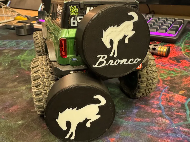 Scx24 Bronco Tire Cover