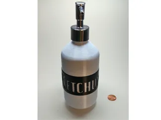 Maybe Ketchup? Maybe Soap? Dispenser