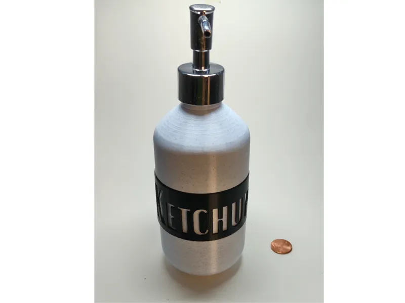 Maybe Ketchup? Maybe Soap? Dispenser
