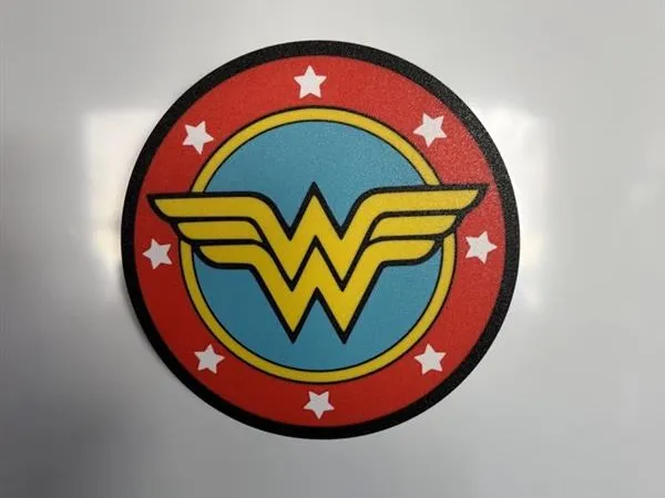 Wonderwoman Wall Plaque Sign
