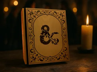 D&D Dice Book Box