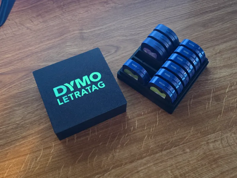 Dymo Letratag Refill Case 12 or 6 place
