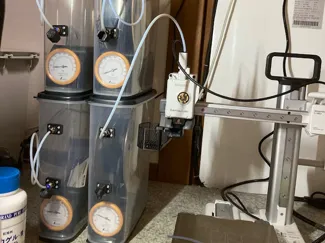 DIY filament drybox (Inomata-K Dry Food Stocker)