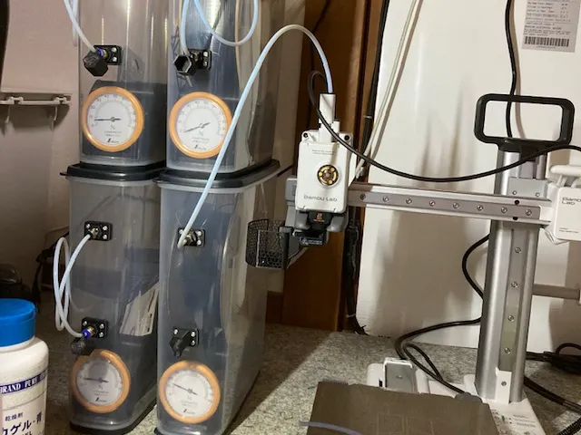DIY filament drybox (Inomata-K Dry Food Stocker)