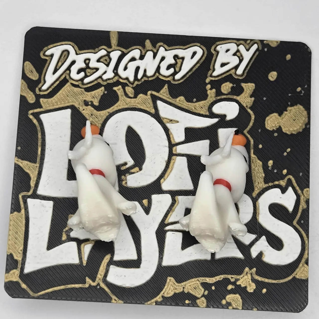 Zero the Ghost Dog Chomper Earrings view 2