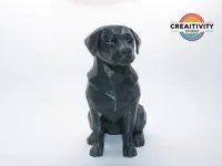 Labrador low poly — photo 3