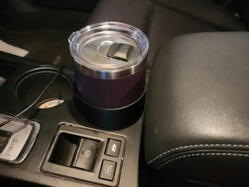 Subaru larger cupholder