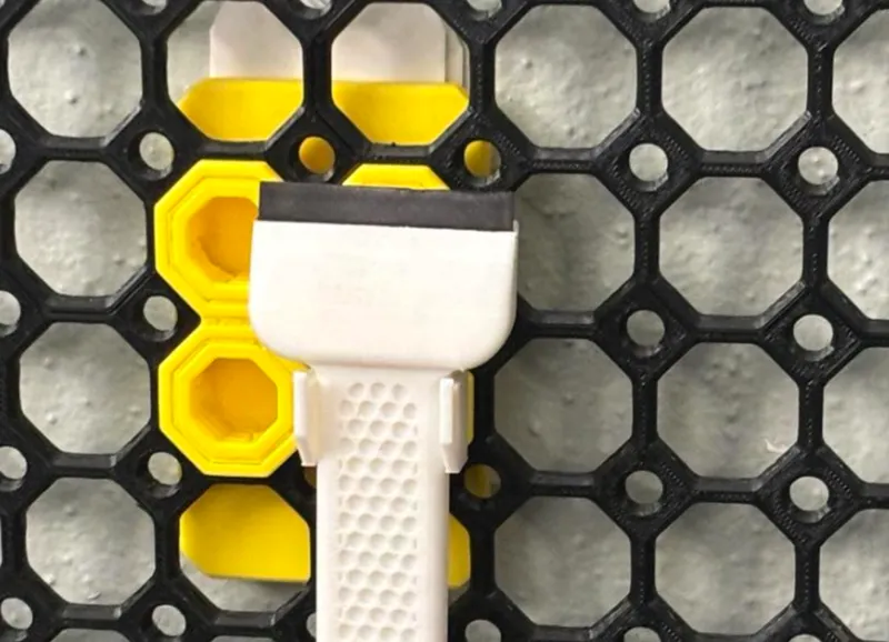 Multiboard Mount for Hegebot's Bambu Lab Scraper