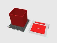 Medium Size (200x160x200mm) - 6 Walls, 25% Infill