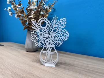 Jarrón decorativo: Fall flower in a vase — vista de referencia 4