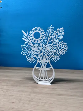 Jarrón decorativo: Fall flower in a vase — vista de referencia 5