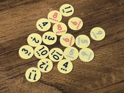 Catan Travel Edition – Number Tokens
