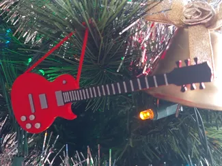 Gibson Les Paul Christmas Tree Decoration Ornament