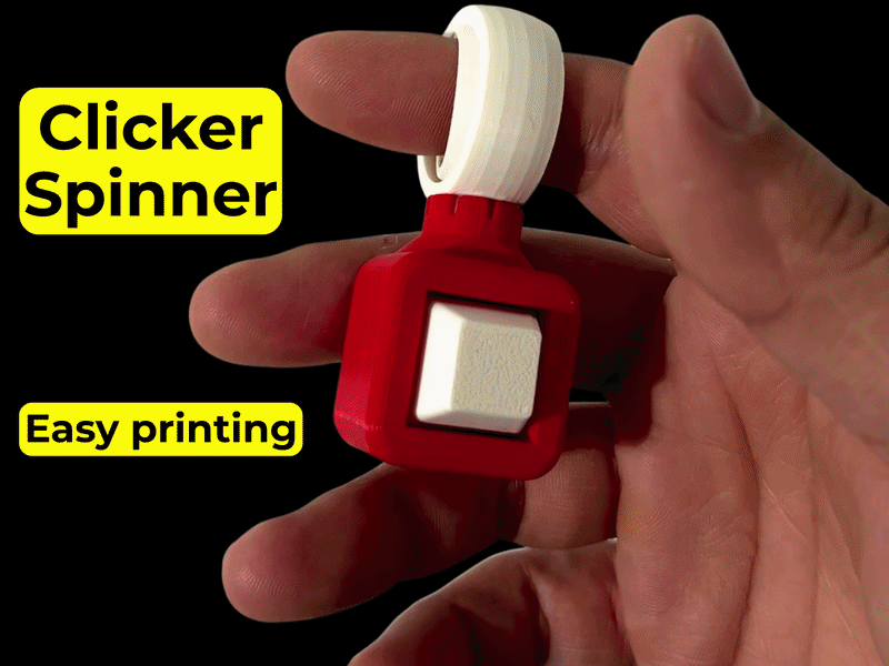 Fidget Clicker Spinner Antiestres 