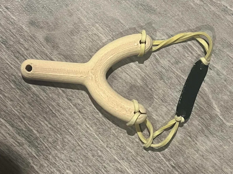 Awesome slingshot keychain