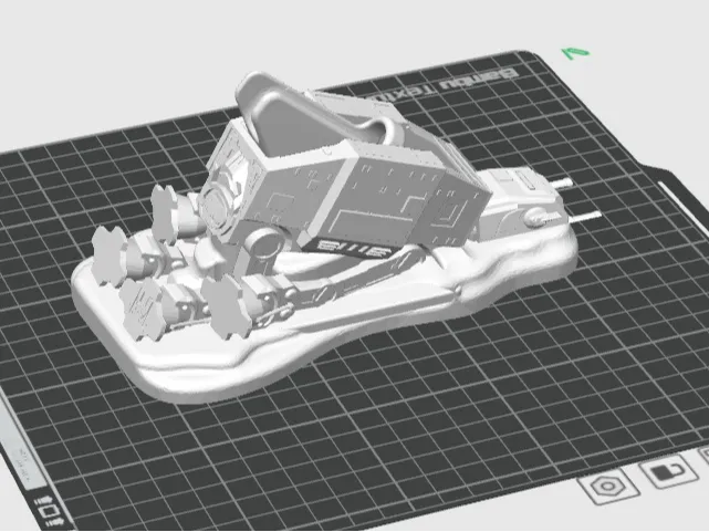 Fallen AT-AT Airbrush holder