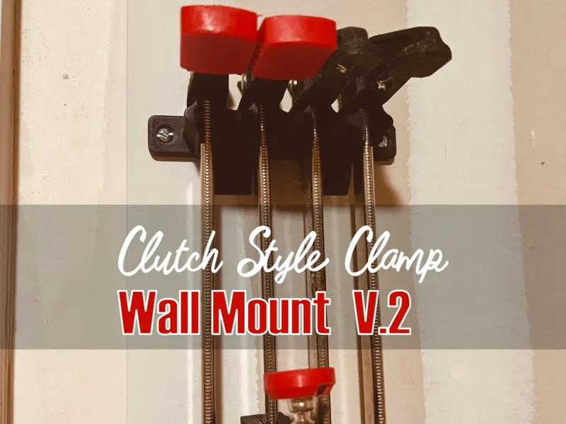 Bessy Clutch Style Clamp - Wall Mount V.2