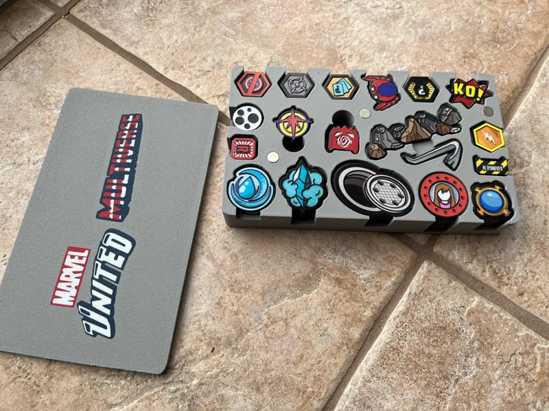 Marvel United Multiverse Plastic Tokens Box