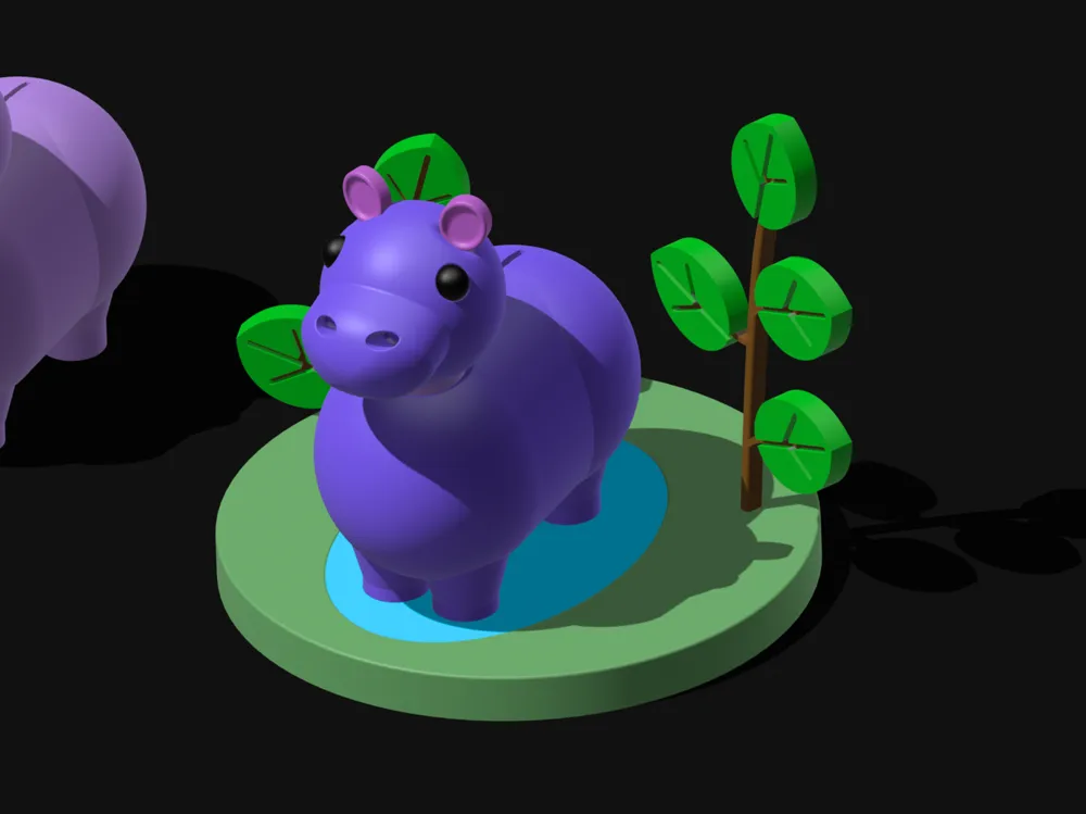 Hippo Coins Bank by DCprint - MakerWorld