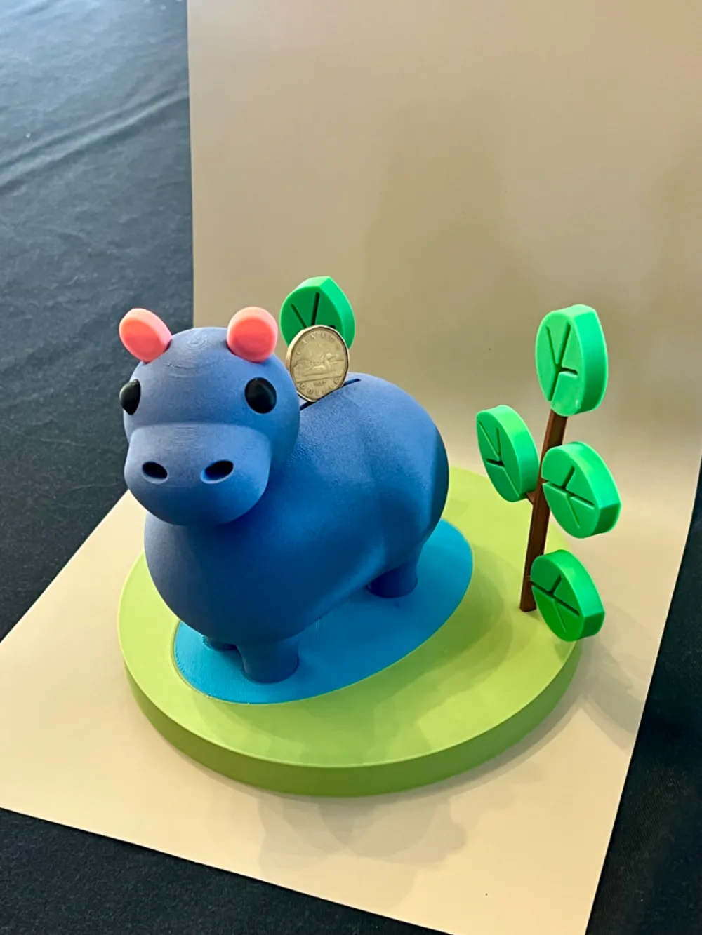 Hippo Coins Bank by DCprint - MakerWorld