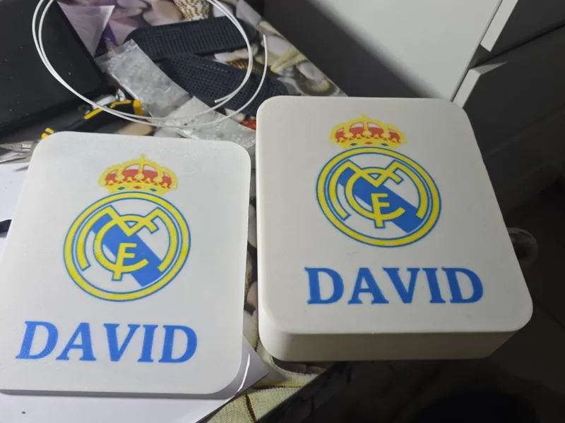 CAJA DE LUZ DEL REAL MADRID  