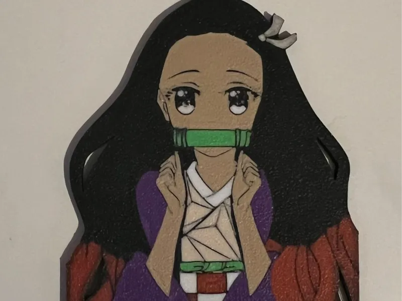 Nezuko Keychain