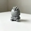 Single-color printing, fast and material-saving