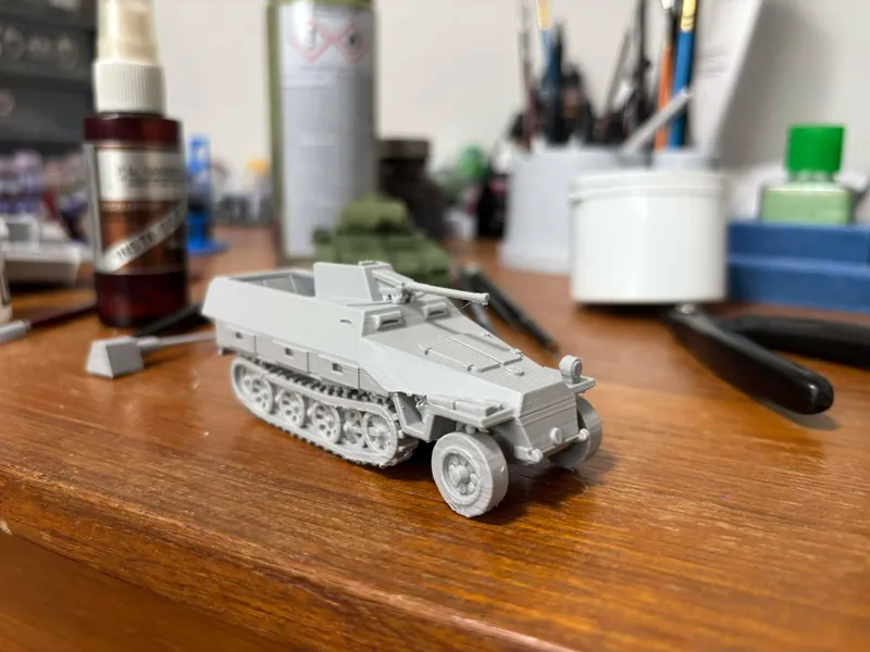 1/56 Scale German Halftrack