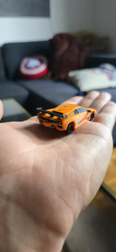Lamborghini Diablo GTR Keychain (working wheels) by 3T_printers ...
