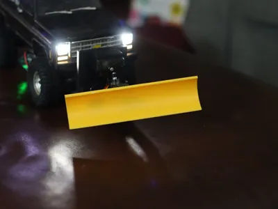 Traxxas TRX4M snowplow 
