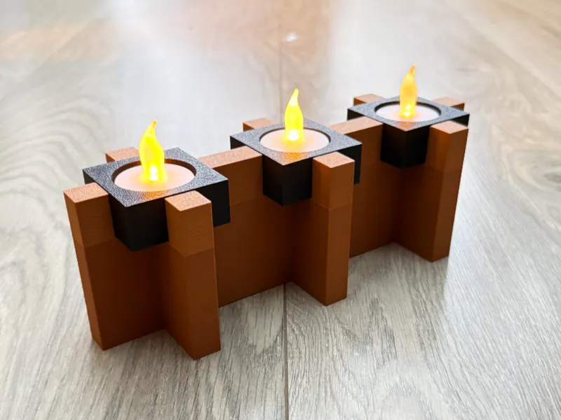 Tea light Candle Holder - Modern design - Tealight