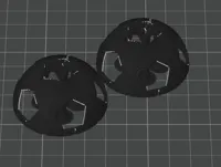 With tree Supports (most likely needed)