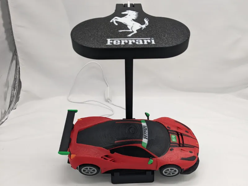 1/24 Scale Car Display / Desk Lamp – Ferrari