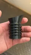 TPU95A, 0.15mm layers, 2 walls. 2 hr print