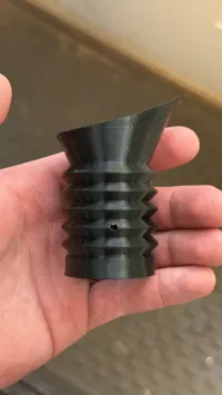 TPU95A, 0.15mm layers, 2 walls. 2 hr print
