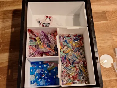 Sorting Inserts for Eurobox with Grid Plate
