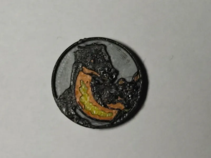 Spirit Island Rising Heat of Stone and Sand Token