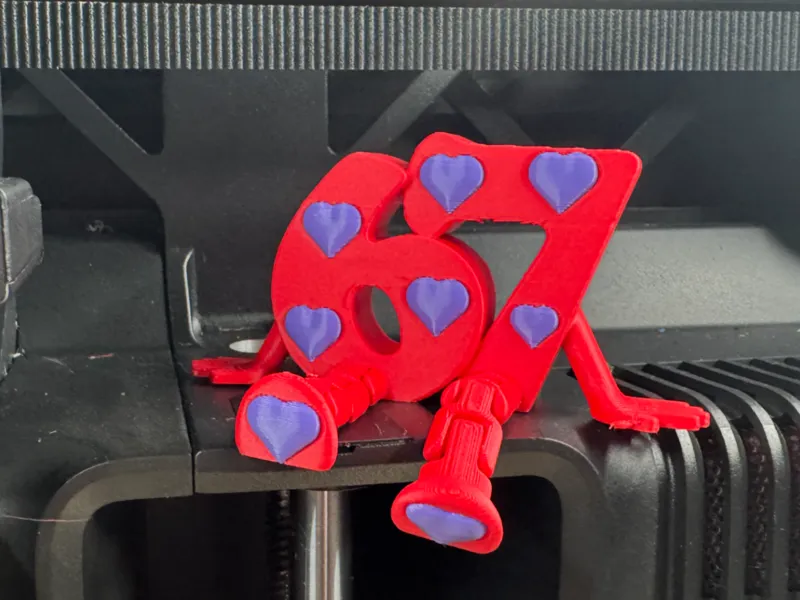 67 Heart Flexi Buddy